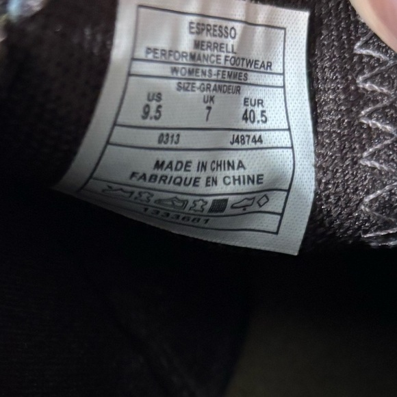 Merrell Expresso Leather Booties with Chunky Heel size 7 - Picture 6 of 7